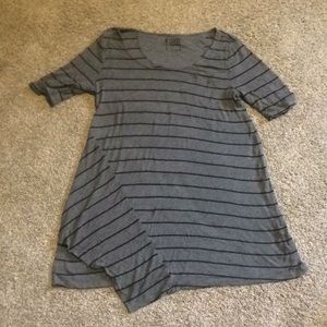 Luxe Essentials Asymmetrical Maternity Top